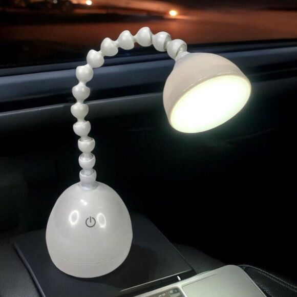 Dimmable LED Touch Desk Lamp, USB or Battery Power, Portable, Adjustable Neck - Picture 16 of 16